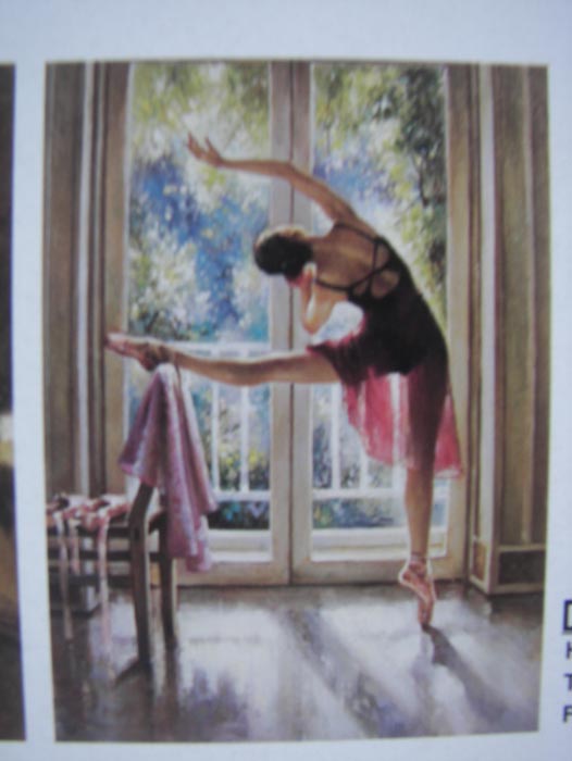 Ballet Oil Painting