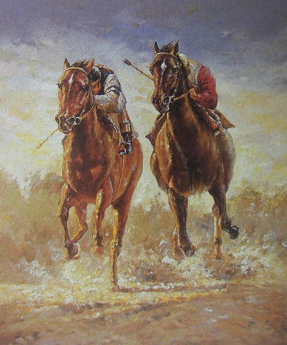 Sports Oil Painting