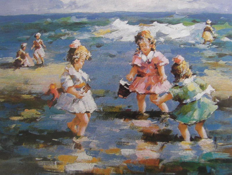 Children Oil Painting