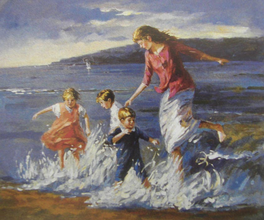 Children Oil Painting