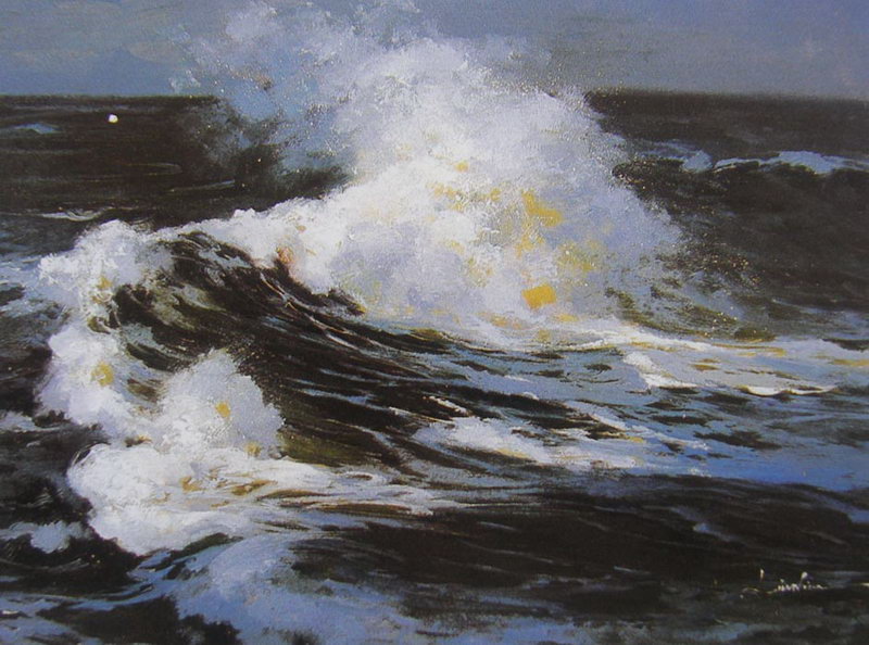 Seascape Oil Painting