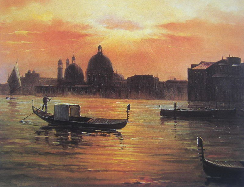 Venice Oil Painting