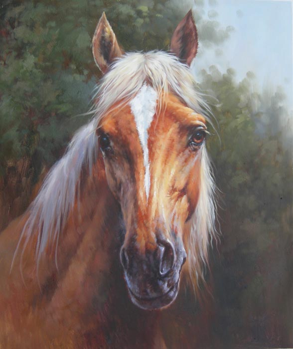 Horse Oil Painting