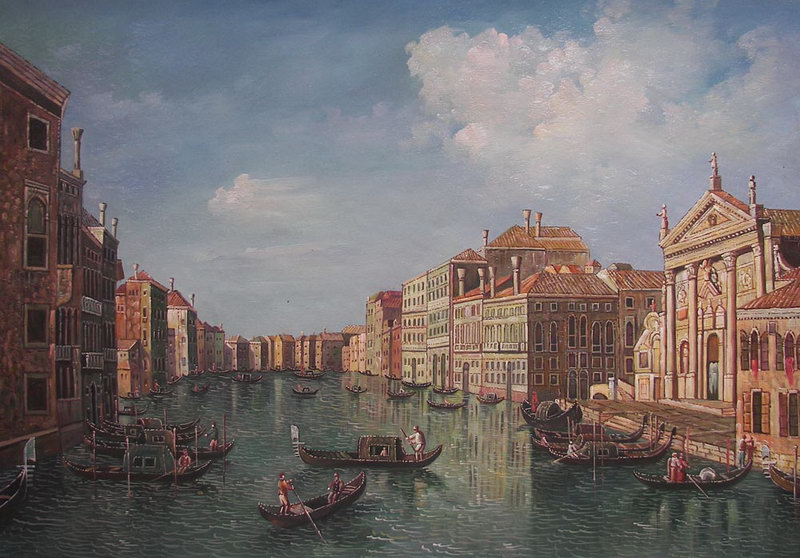 Venice Oil Painting